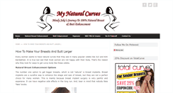 Desktop Screenshot of mynaturalcurves.com