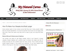 Tablet Screenshot of mynaturalcurves.com